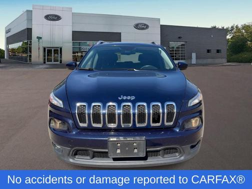 True Blue Pearlcoat 2015 Jeep Cherokee Latitude