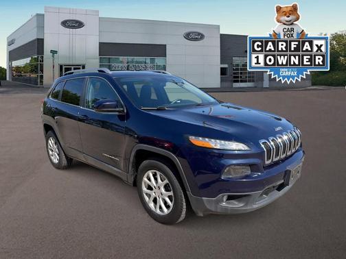True Blue Pearlcoat 2015 Jeep Cherokee Latitude
