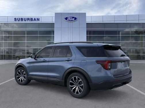 Vapor Blue Metallic 2026 Ford Explorer ST-Line