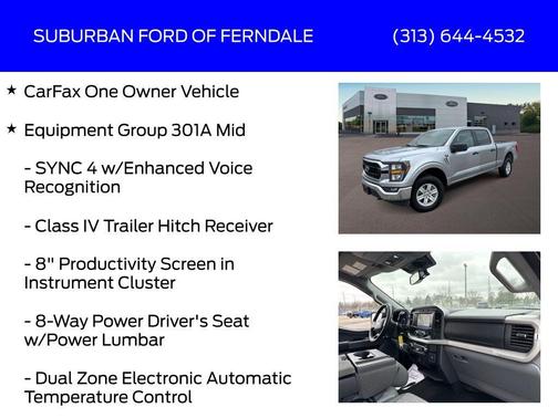 Iconic Silver Metallic 2023 Ford F-150 XLT