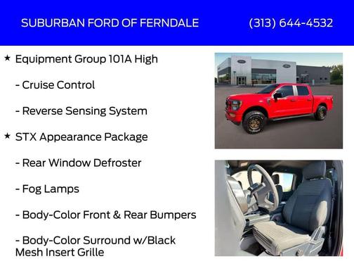 Race Red 2021 Ford F-150 XL