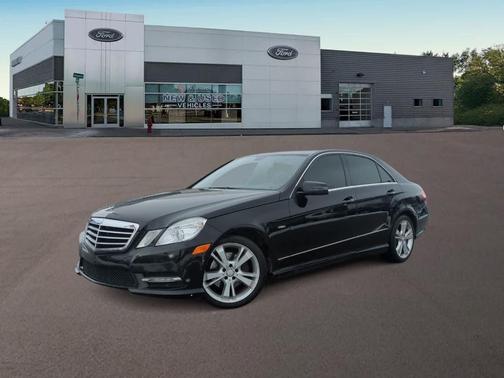 Black 2012 Mercedes-Benz E-Class E 350 4MATIC