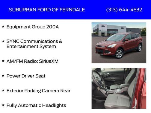 Sunset 2016 Ford Escape SE