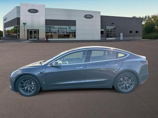 Silver Metallic 2018 Tesla Model 3 Long Range