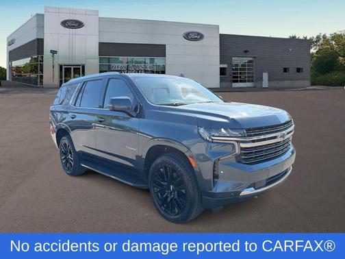 Shadow Gray Metallic 2021 Chevrolet Tahoe LT