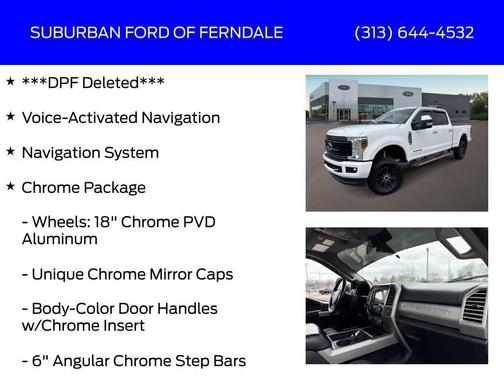 Oxford White 2017 Ford F-250 Lariat