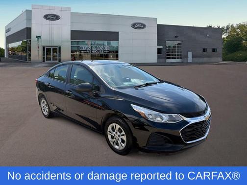 Black 2019 Chevrolet Cruze LS