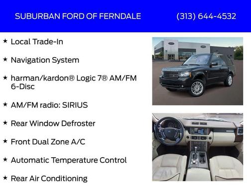 2012 Land Rover Range Rover HSE