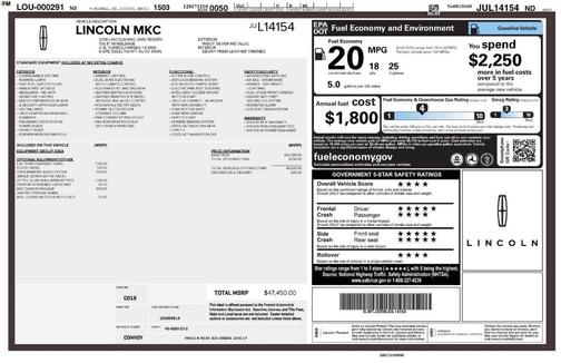 2018 Lincoln MKC Reserve