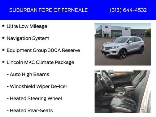 2018 Lincoln MKC Reserve