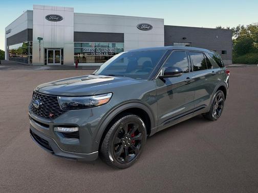 Green Metallic 2021 Ford Explorer ST