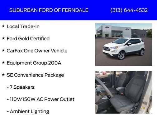 2022 Ford EcoSport SE