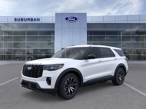 Star White 2026 Ford Explorer ST-Line