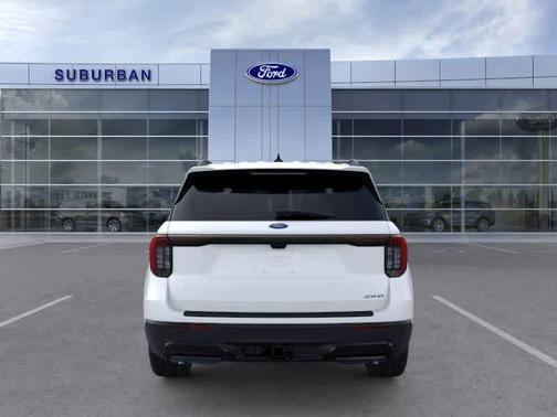 Star White 2026 Ford Explorer ST-Line
