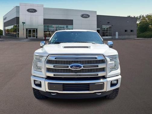 White Platinum Tri-Coat Metallic 2015 Ford F-150 Platinum