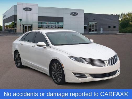 White Platinum Clearcoat Metallic 2015 Lincoln MKZ Base