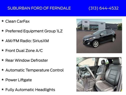 Mosaic Black Metallic 2019 Chevrolet Equinox Premier w/1LZ