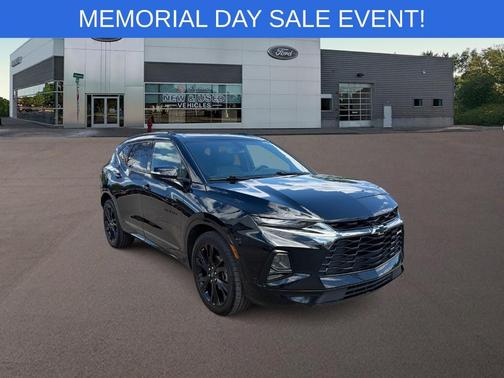 Black 2019 Chevrolet Blazer RS