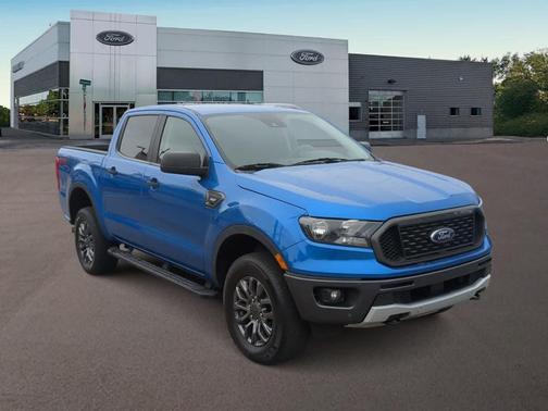 Blue 2021 Ford Ranger XLT