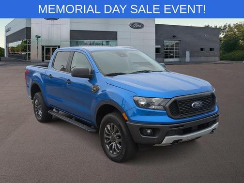 Blue Metallic 2021 Ford Ranger XLT