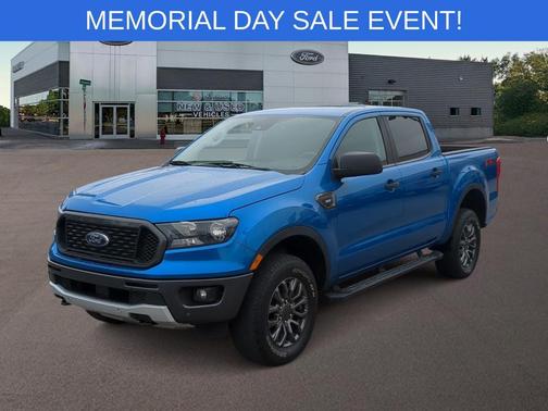 Blue Metallic 2021 Ford Ranger XLT
