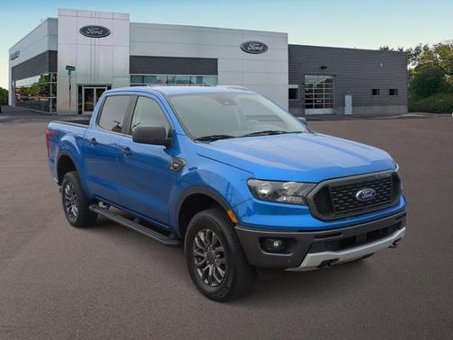 Blue 2021 Ford Ranger XLT