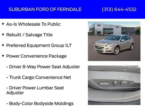 2014 Chevrolet Malibu 1LT