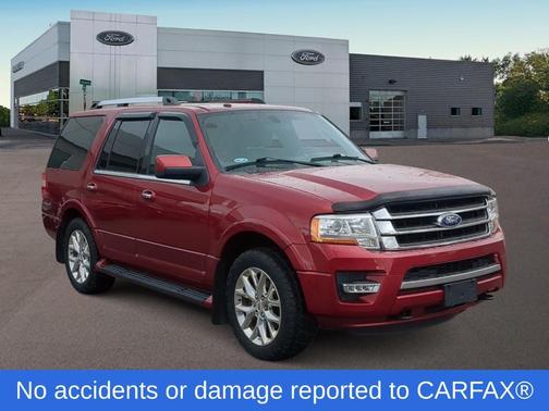 Ruby Red Metallic 2017 Ford Expedition Limited