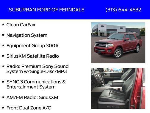 Ruby Red Metallic 2017 Ford Expedition Limited
