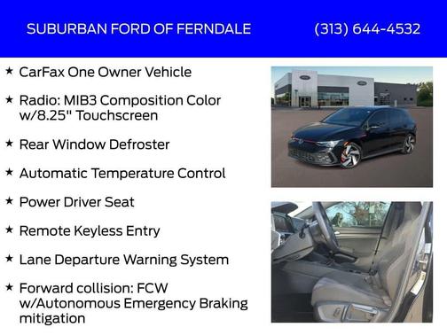 2022 Volkswagen Golf GTI 2.0T S