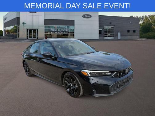 Black 2026 Honda Civic Sport