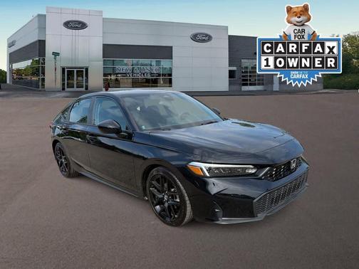Black 2026 Honda Civic Sport