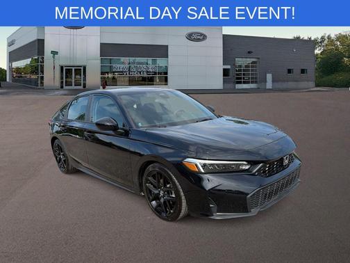 Black 2026 Honda Civic Sport