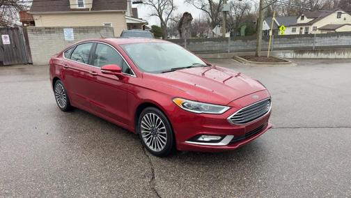 Ruby Red Metallic Tinted Clearcoat 2017 Ford Fusion Titanium