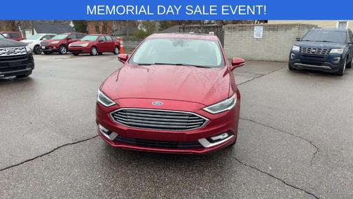 Ruby Red Metallic Tinted Clearcoat 2017 Ford Fusion Titanium