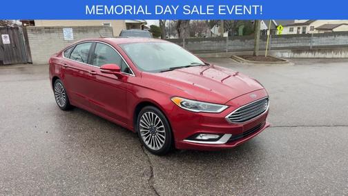 Ruby Red Metallic Tinted Clearcoat 2017 Ford Fusion Titanium