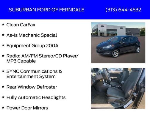 2015 Ford Fiesta SE