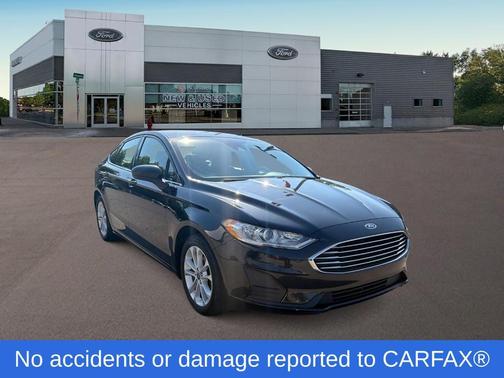 Agate Black Metallic 2020 Ford Fusion SE