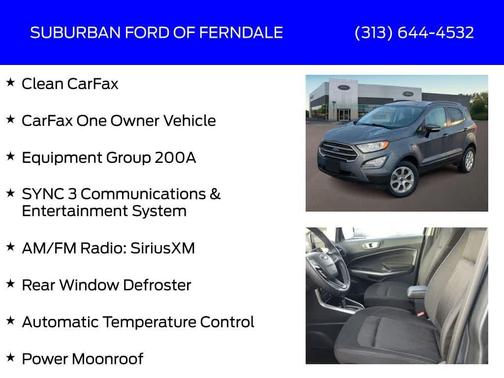 2018 Ford EcoSport SE