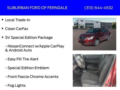 2019 Nissan Versa 1.6 SV