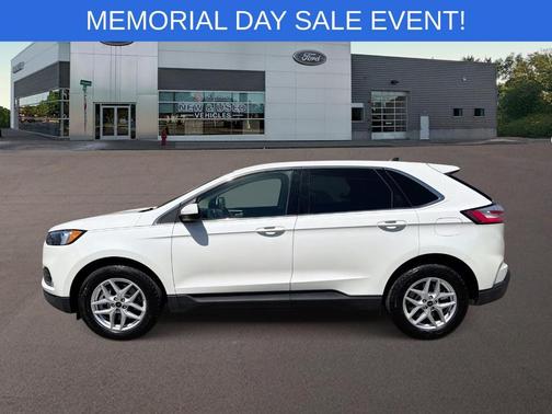 White Metallic 2023 Ford Edge SEL