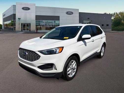 White Metallic 2023 Ford Edge SEL