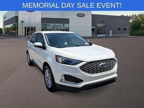 White Metallic 2023 Ford Edge SEL