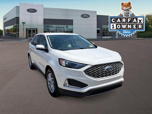 White Metallic 2023 Ford Edge SEL