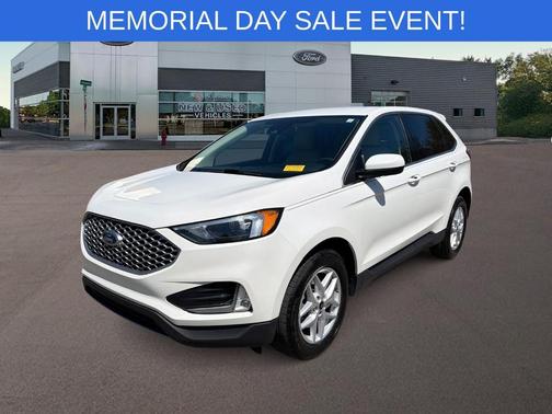 White Metallic 2023 Ford Edge SEL