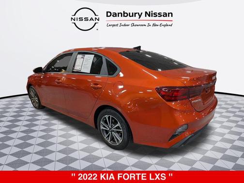 Fire Orange 2022 Kia Forte LXS