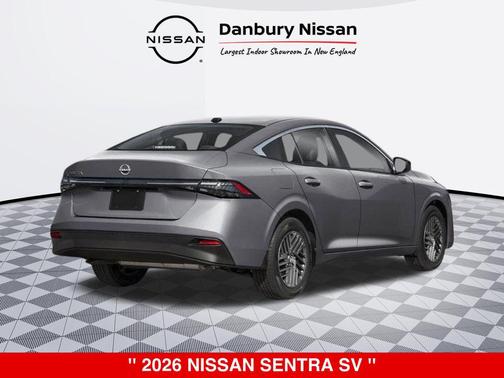 Atlantic Gray Metallic 2026 Nissan Sentra SV
