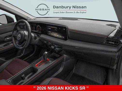 Super Black 2026 Nissan Kicks SR