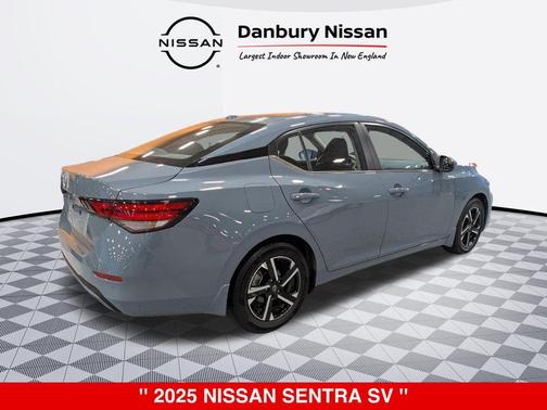 Atlantic Gray Metallic 2025 Nissan Sentra SV