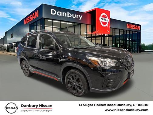 Crystal Black Silica 2019 Subaru Forester Sport
